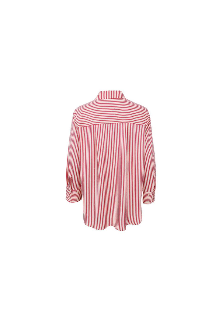 Black Colour - Bcstarry Strass Shirt 41074 - Red