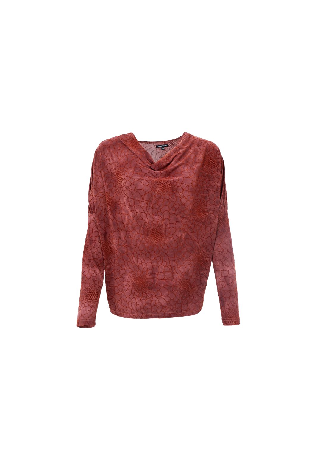 Black Colour - Bctessa Ls Blouse 40941 - Plum