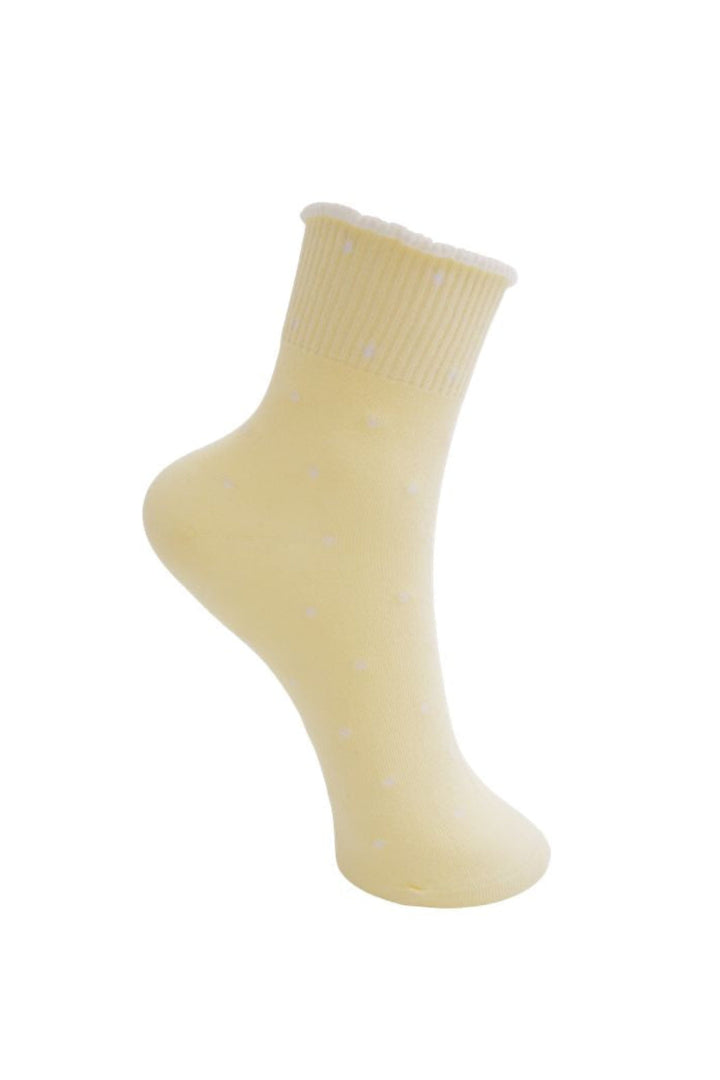 Black Colour - Bctiki Sock 8507 - Lt. Yellow