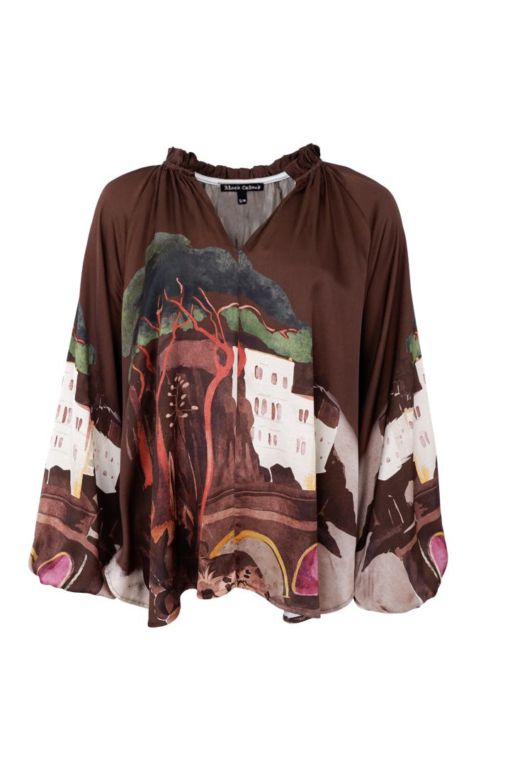 Black Colour - Bctoscana Blouse 41038 - Coffee