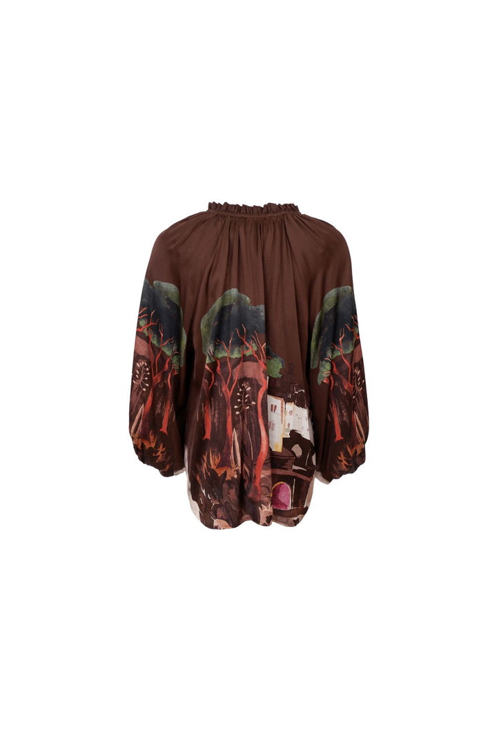 Black Colour - Bctoscana Blouse 41038 - Coffee