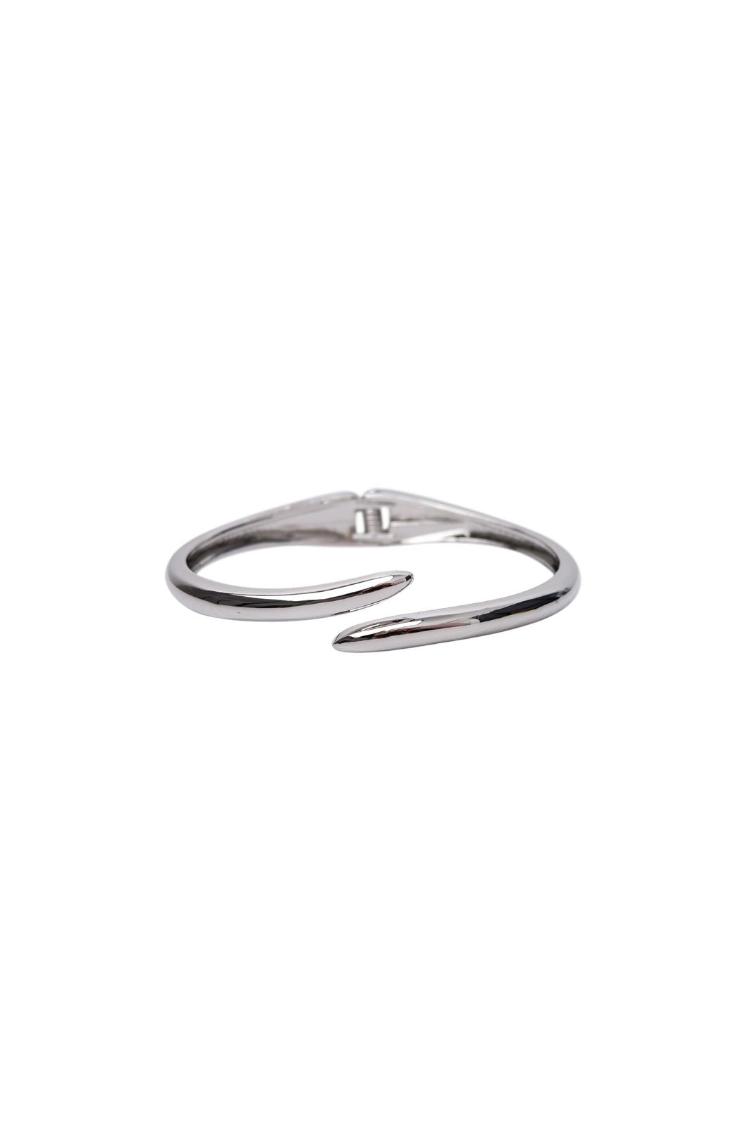 Black Colour - Bctrinny Slim Bangle 4522 - Silver Coloured