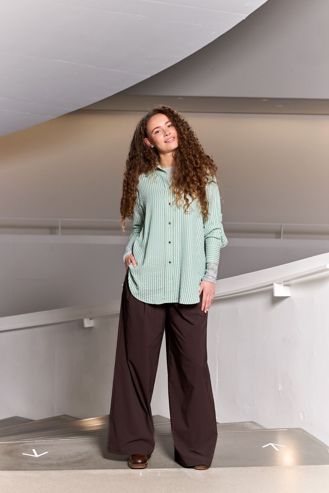 Black Colour - Bcvalentine Shirt 41060 - Lt. Green