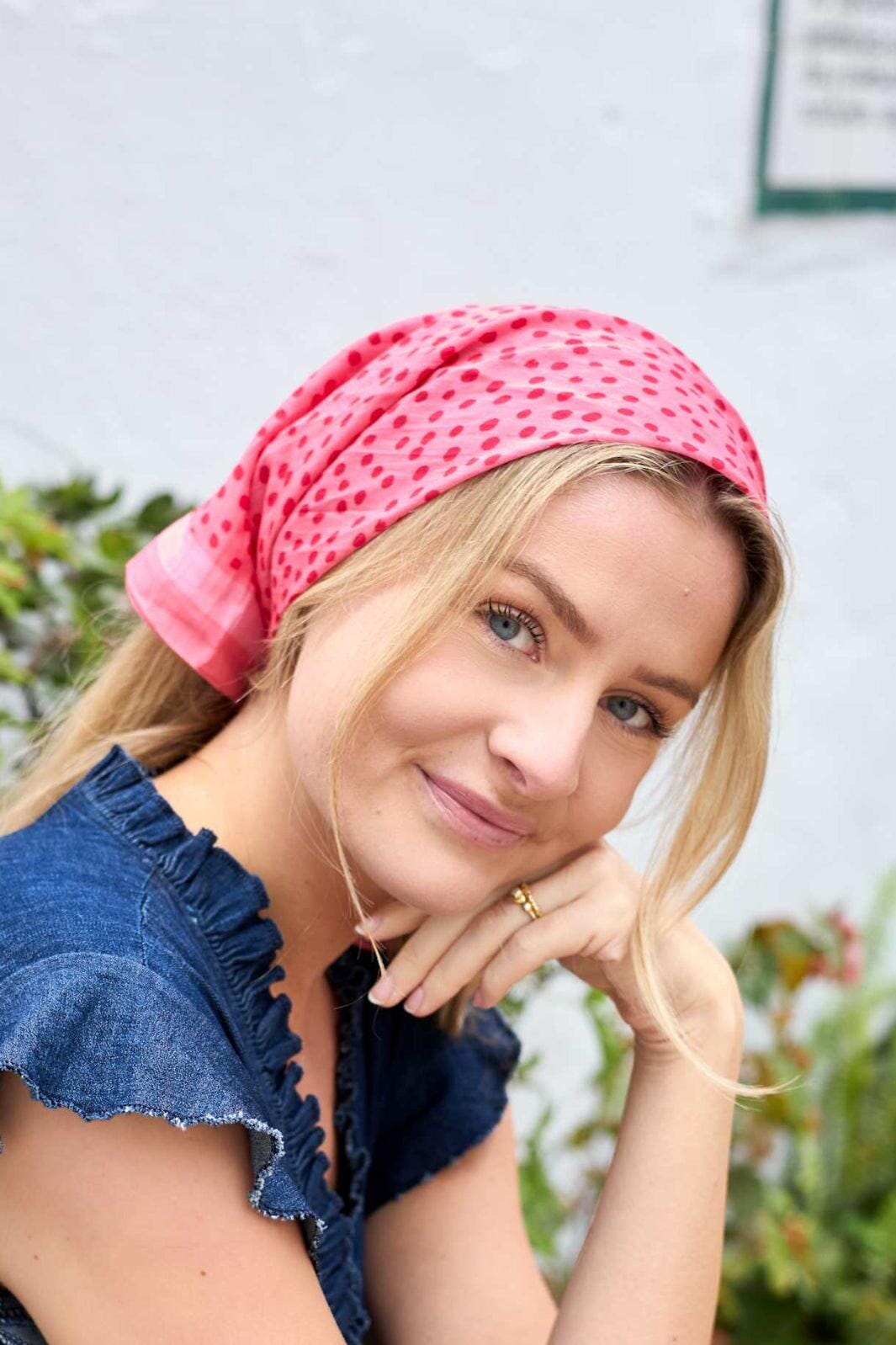 Black Colour - Bcvivica Mini Scarf 3684 - Pink Tørklæder 