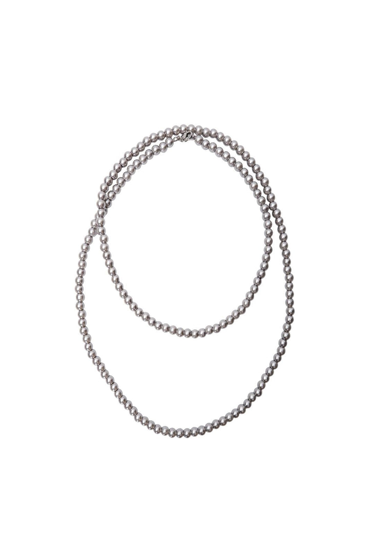 Black Colour - Bcwinsley Long Necklace - Grey