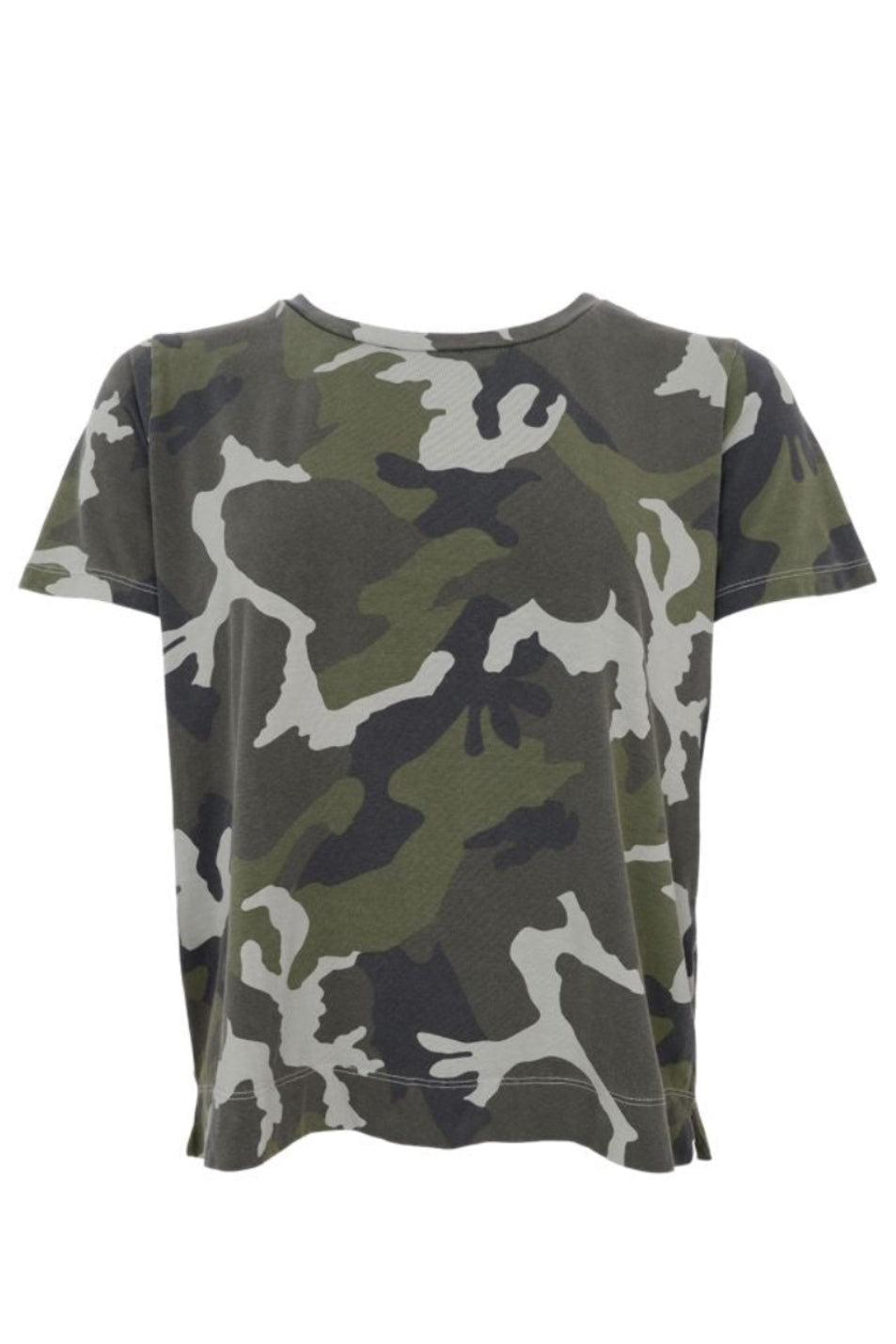 Black Colour - Bczelda S/S T-Shirt 40885 - Shirts - Army Camouflage