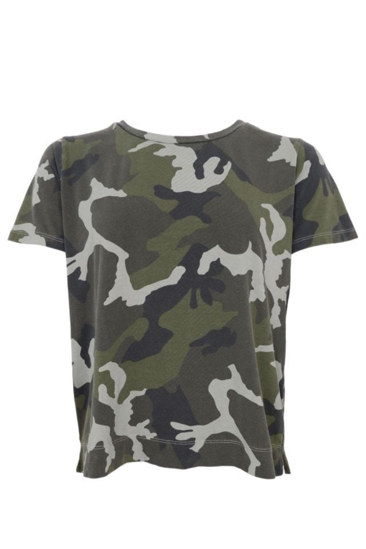 Black Colour - Bczelda S/S T-Shirt 40885 - Shirts - Army Camouflage