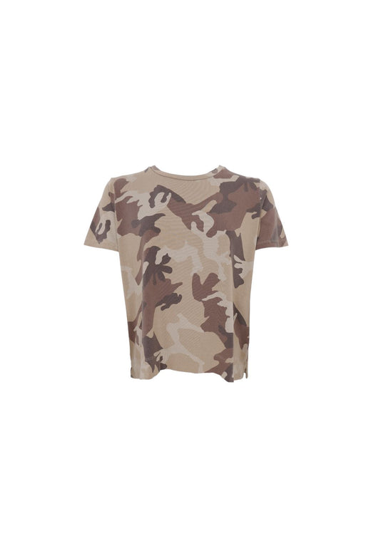 Black Colour - Bczelda S/S T-Shirt 40885 - Shirts - Brown Camouflage
