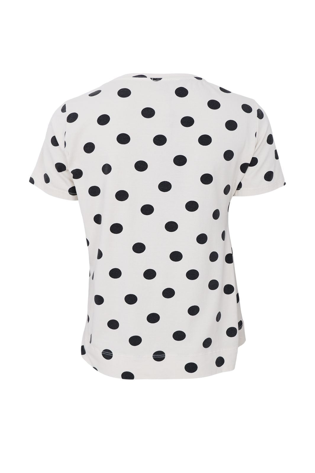 Black Colour - Bczelda S/S T-Shirt 40997 - Shirts - White Dot