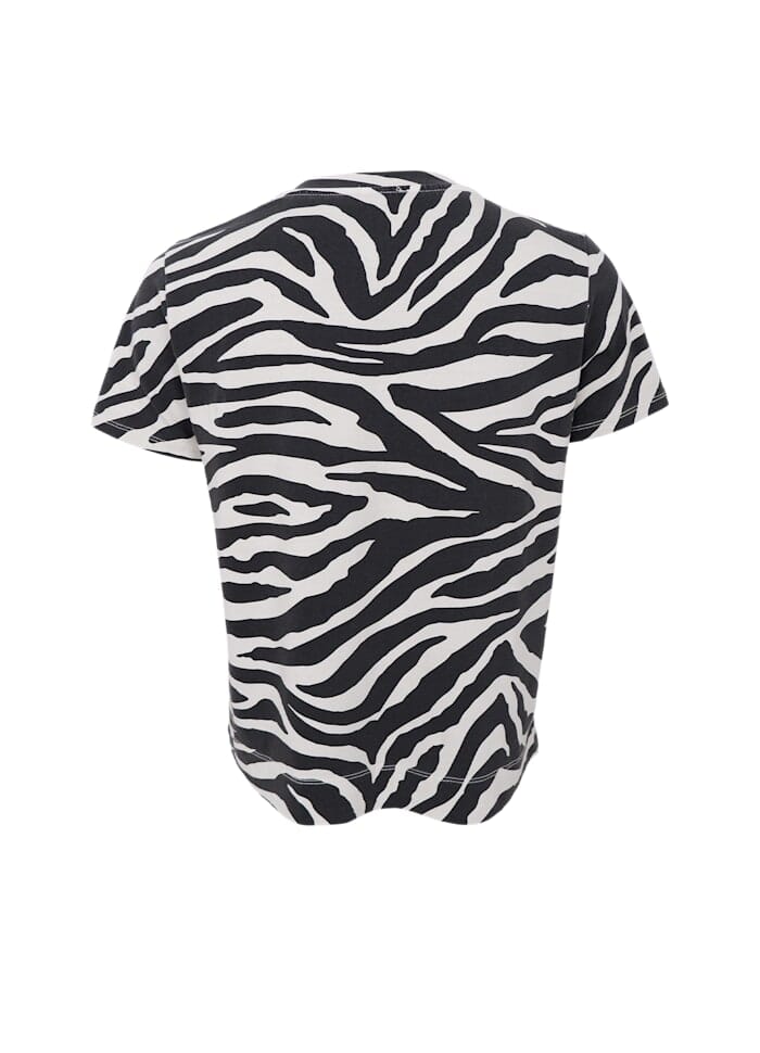 Black Colour - Bczelda S/S T-Shirt 40997 - Shirts - Zebra T-shirts 