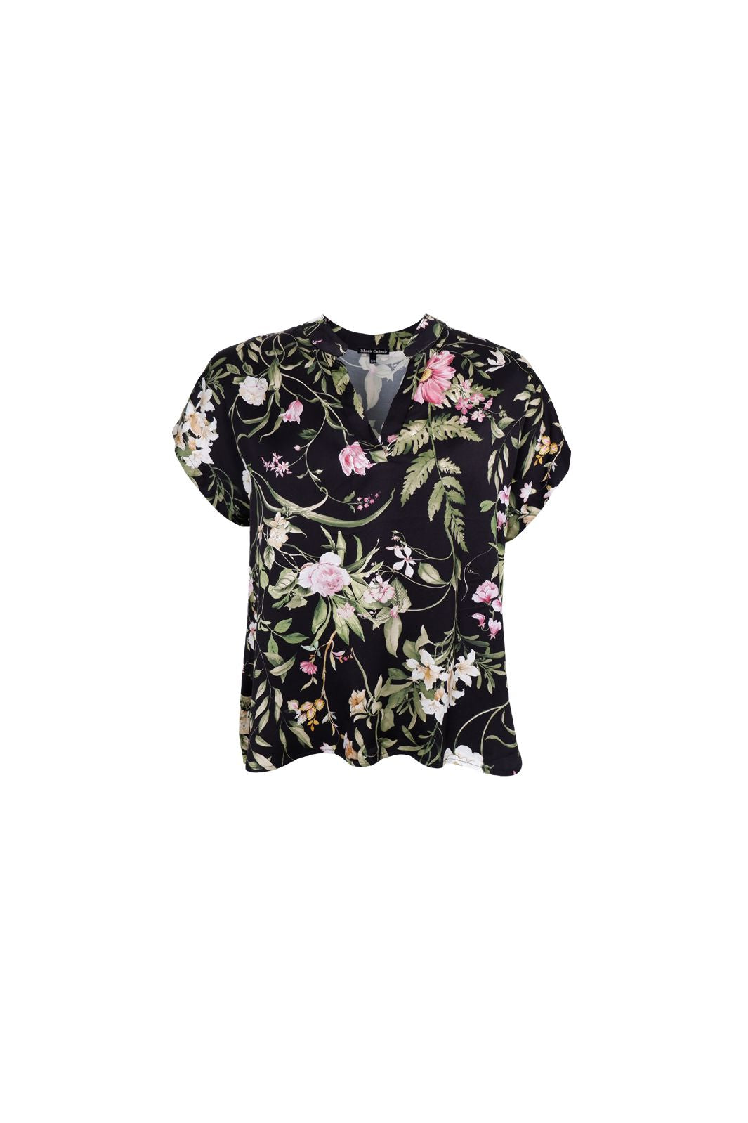 Vorbestellung - Black Colour - Bczennia Blouse 40916 - Black Flower