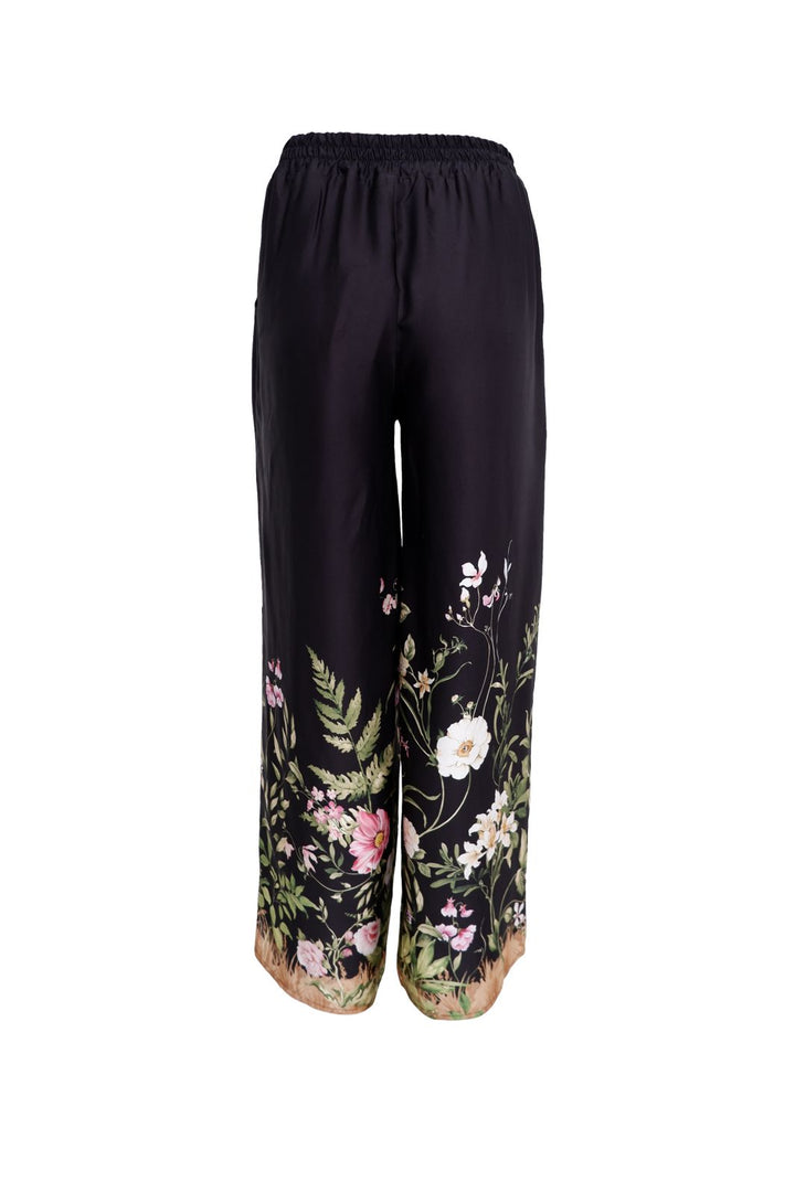 Vorbestellung - Black Colour - Bczennia Pant 40915 - Black Flower