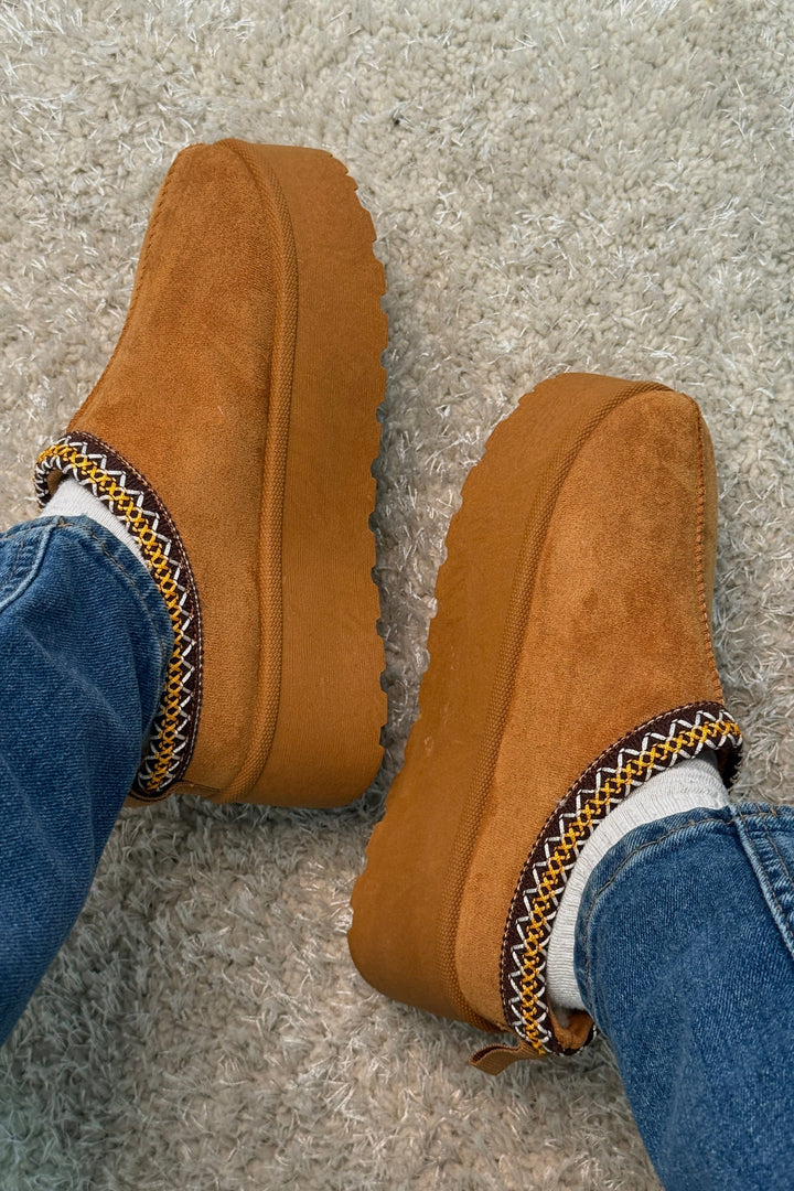 Bloom - Acacia Slipper - Camel Hjemmesko & sutsko 