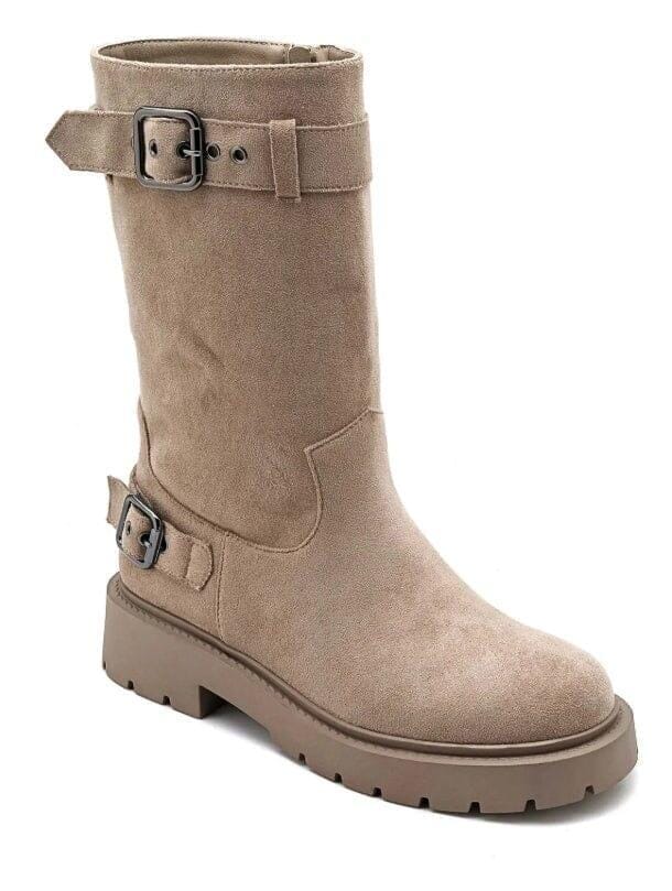 Bloom - Amaryllis Boots - Taupe Støvler 