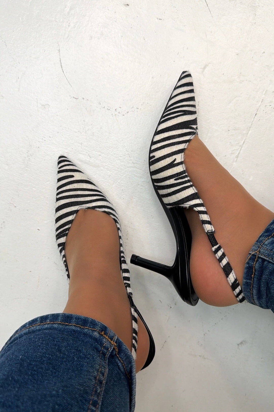 Bloom - Aubrielle Stiletto - Zebra Stiletter 