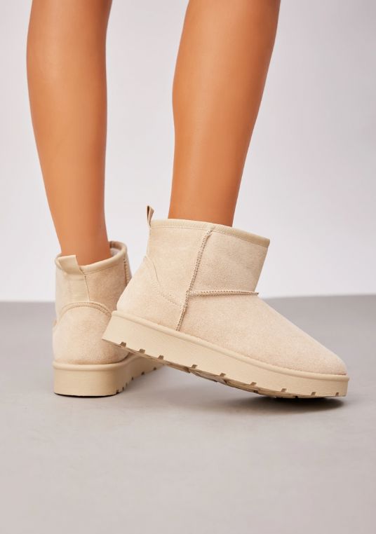 Bloom - Dahlina Boots - Beige Støvler 