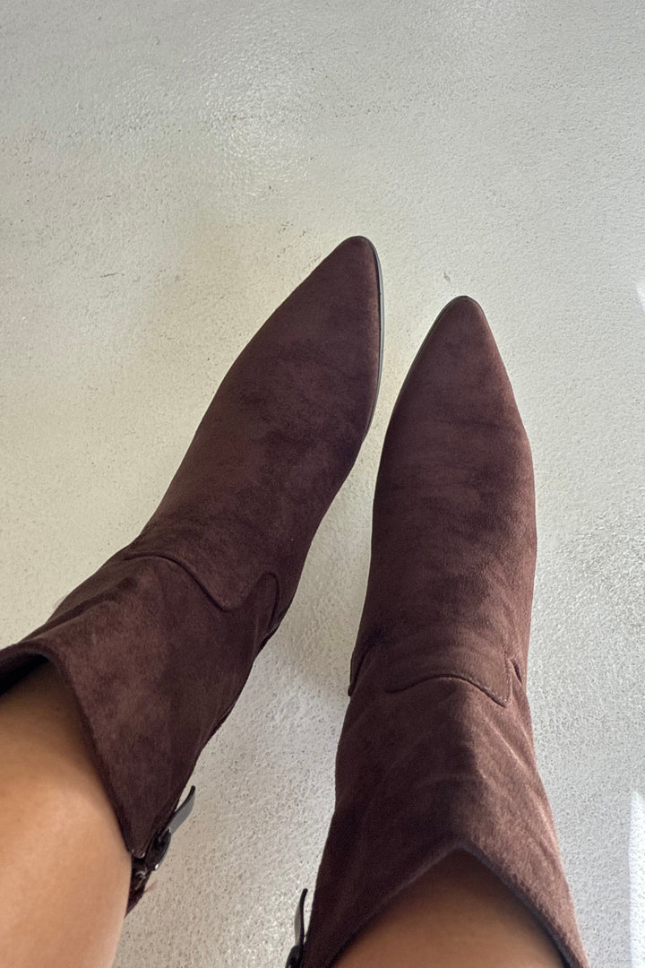 Bloom - Fawn Boots - Dark Maroon Støvler 