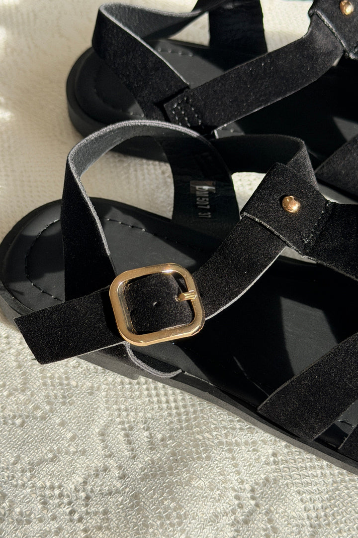 Bloom - Gardenia Sandals - Black Sandaler 