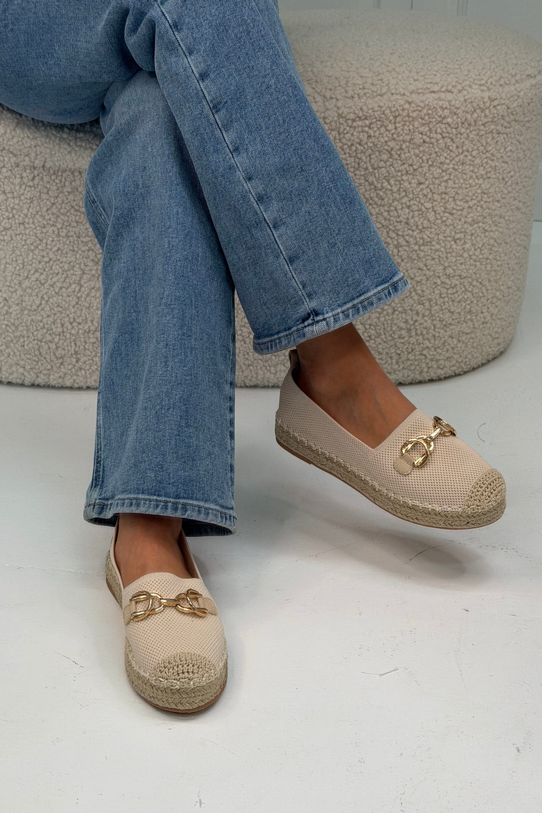 Bloom - Honeysuckle Loafers - Beige Loafers 
