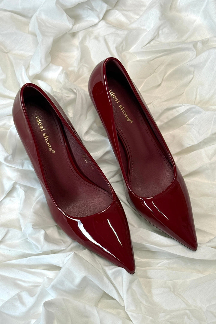 Bloom - Hyacintha Stiletto - Burgundy Stiletter 