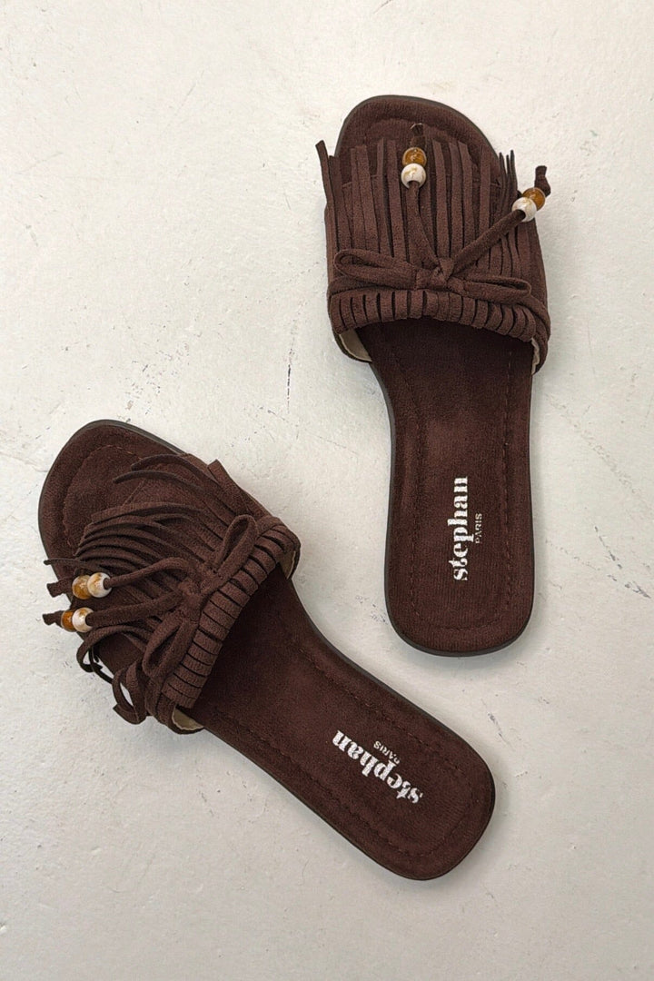 Bloom - Ilaria Sandals - Dark Brown Sandaler 
