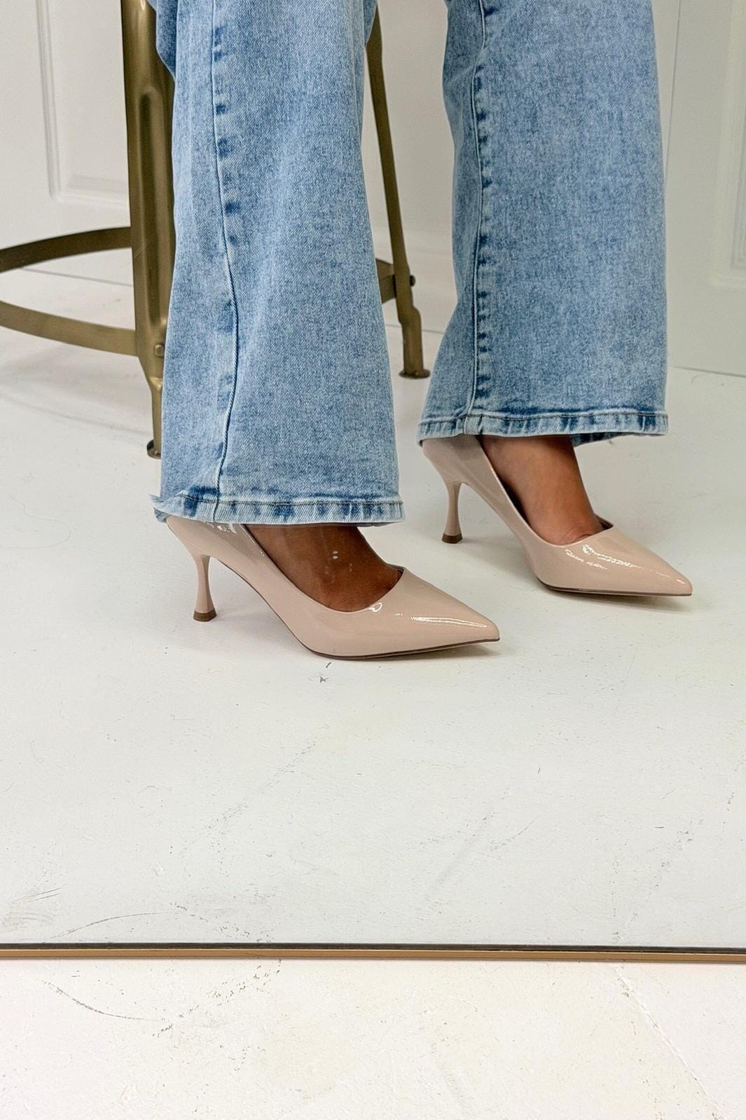Bloom - Jonquil Stiletto - Beige Stiletter 
