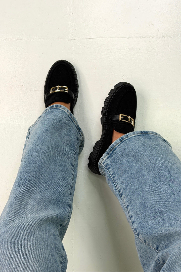 Bloom - Josette Loafers - Black Loafers 