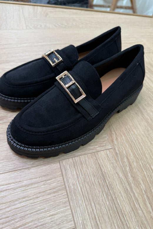 Bloom - Josette Loafers - Black Loafers 
