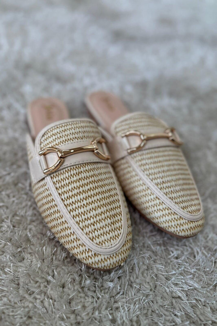 Bloom - Mimosa Mules - Beige Sandaler 