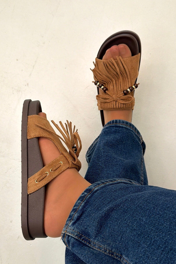 Bloom - Nigella Sandals - Camel Sandaler 