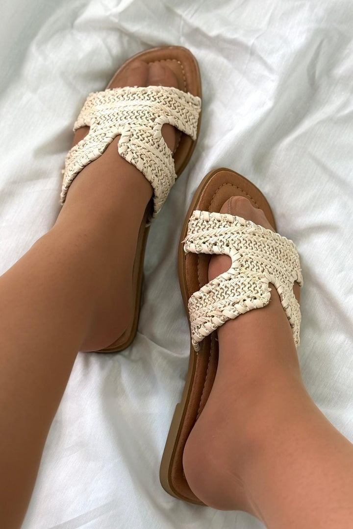 Bloom - Oriana Sandal - Beige Sandaler 