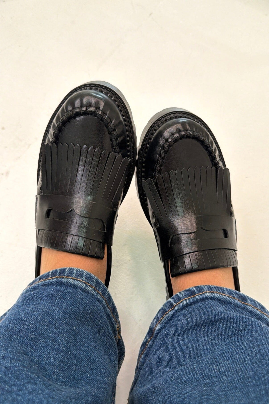 Bloom - Oriella Loafers - Black Loafers 