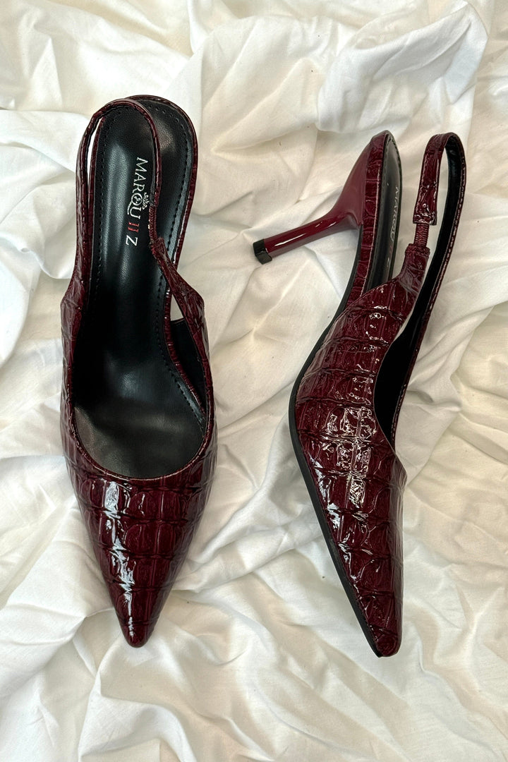 Bloom - Sorrel Stiletto - Burgundy Stiletter 