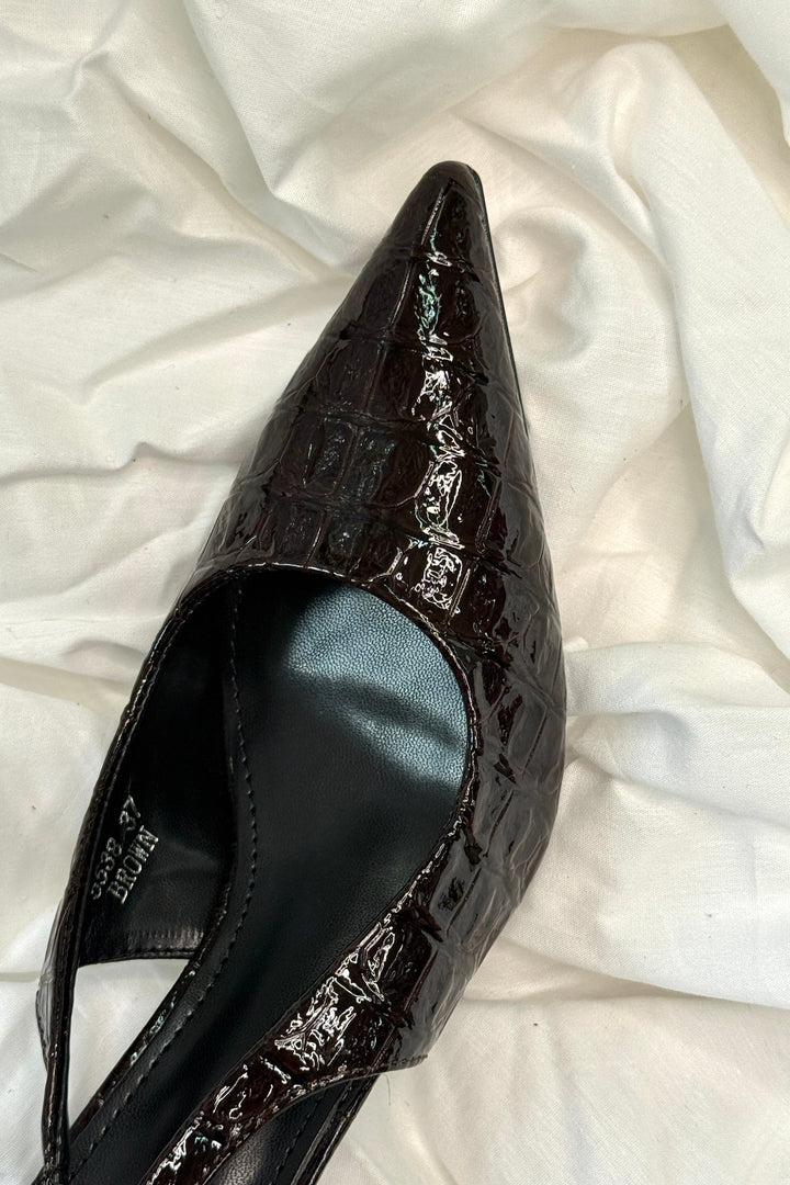 Bloom - Sorrel Stiletto - Dark Maroon Stiletter 