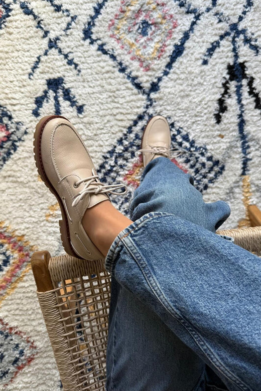 Bloom - Sunflower Loafer - Beige Loafers 