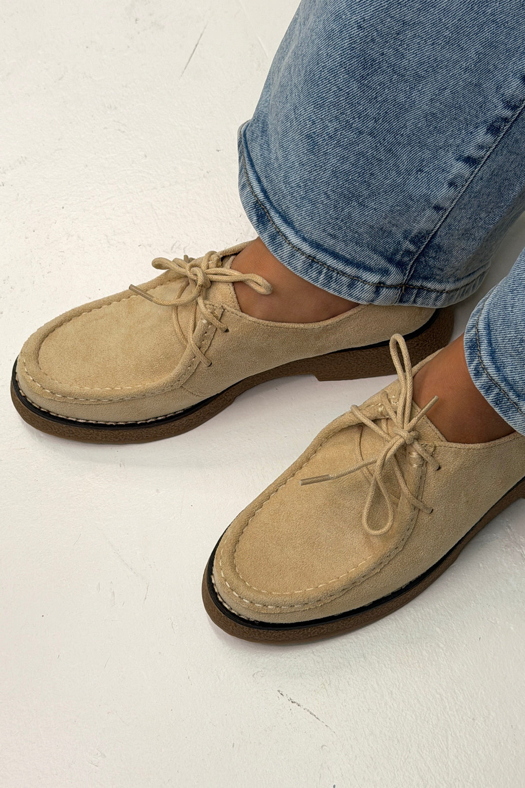 Bloom - Tansy Loafers - Beige Loafers 