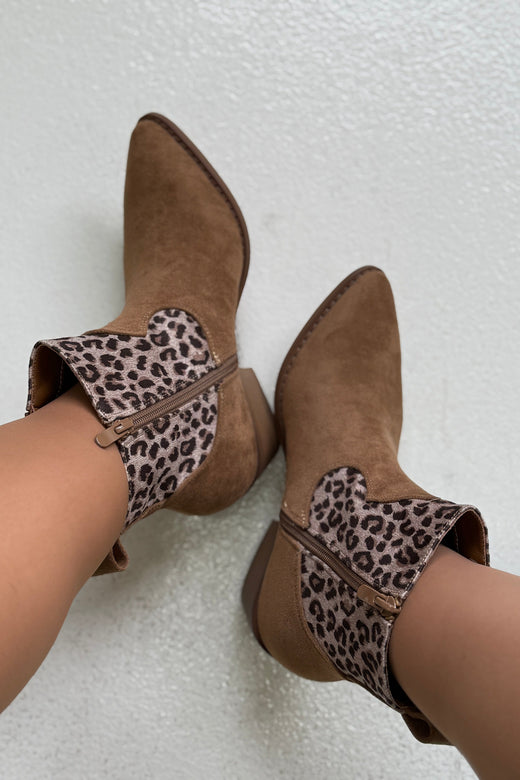 Bloom - Violet Boots - Leopard Støvler 