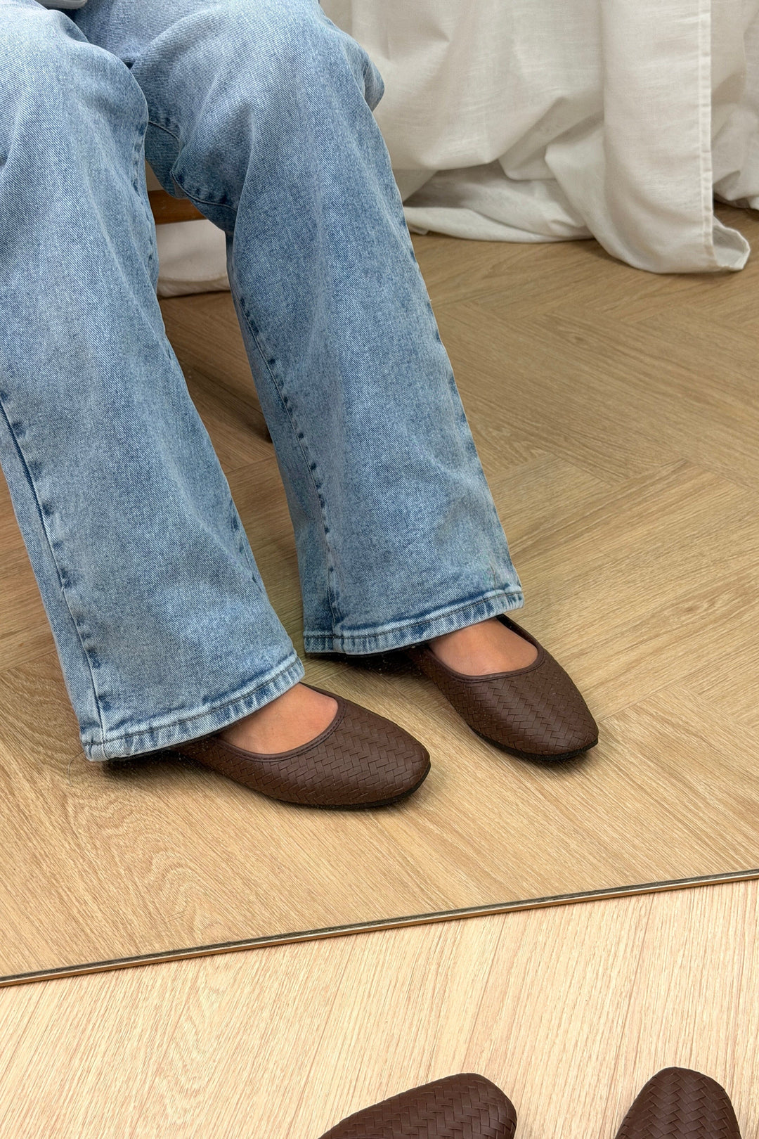 Bloom - Wisteria Ballet Flats - Dark Brown Ballerinaer 