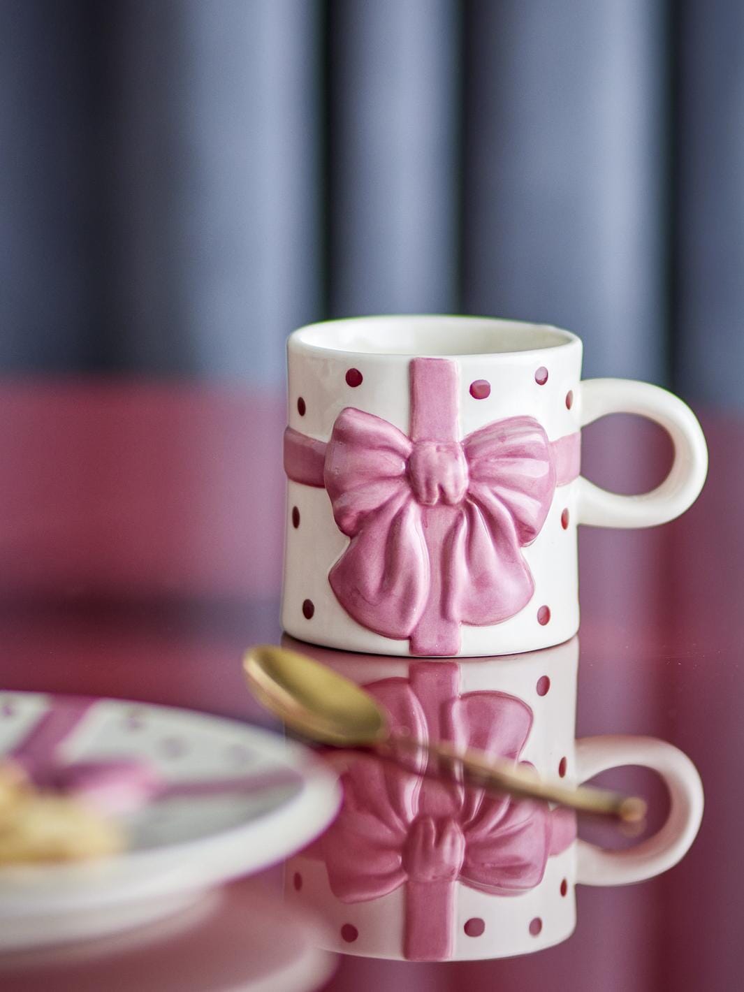 Bloomingville - Bowie Krus, Rosa, Stentøj 82072867 - Rose