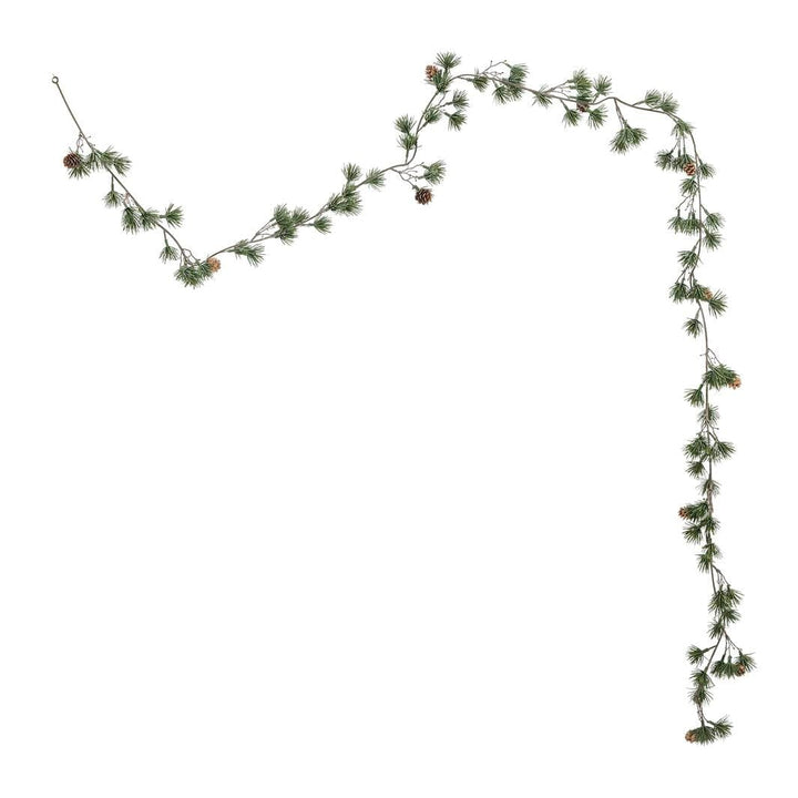 Bloomingville - Cedar Guirlande, Grøn, Kunstige Blomster 82072373 - Green