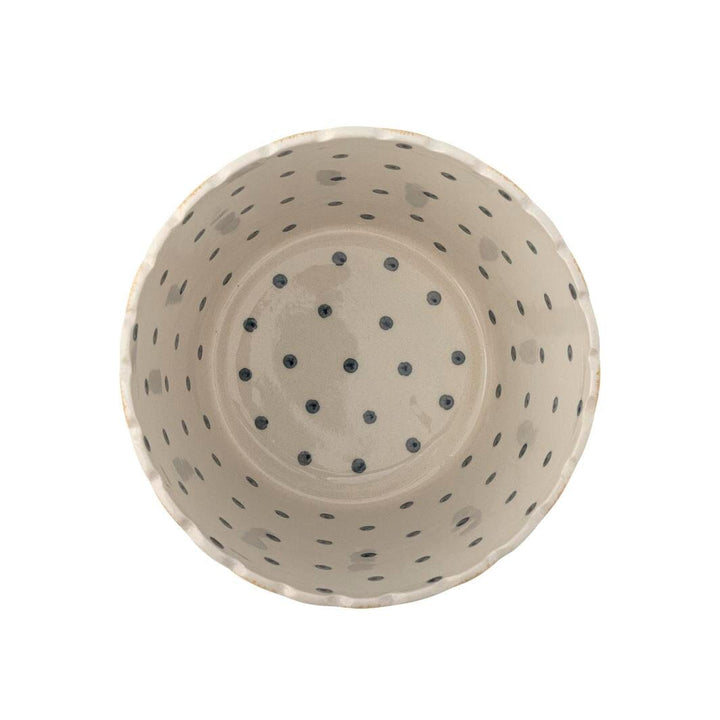 Bloomingville - Chip Skål, Gul, Stentøj 82069737 - Yellow