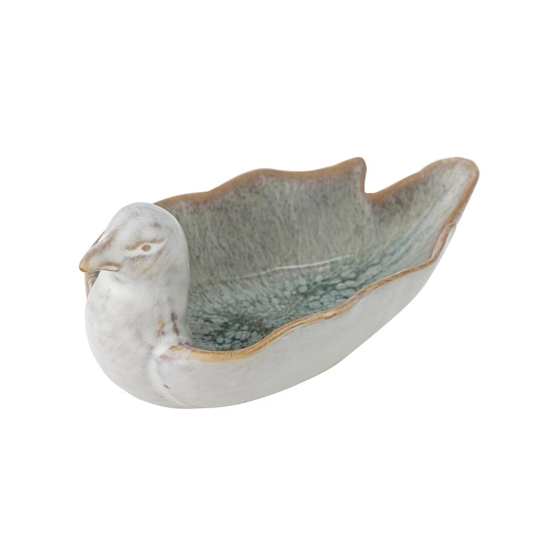 Bloomingville - Chirp Skål, Grøn, Stentøj 82072811 - Green