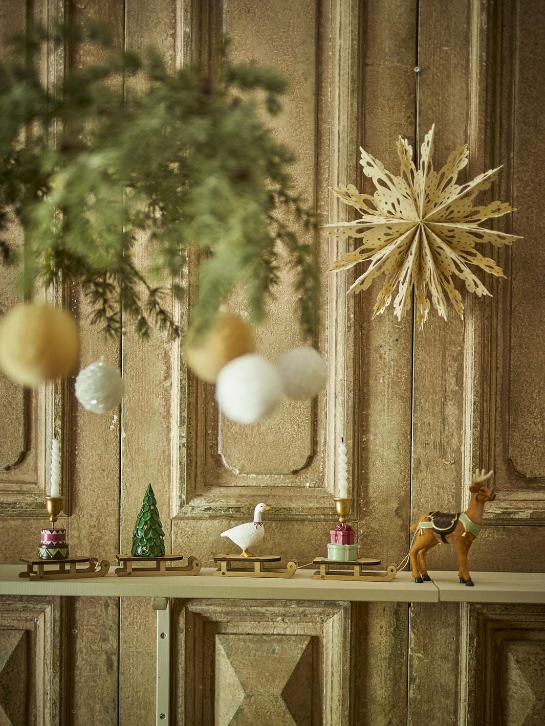 Bloomingville - Dasher Deko, Grøn, Polyresin 82062889 - Green