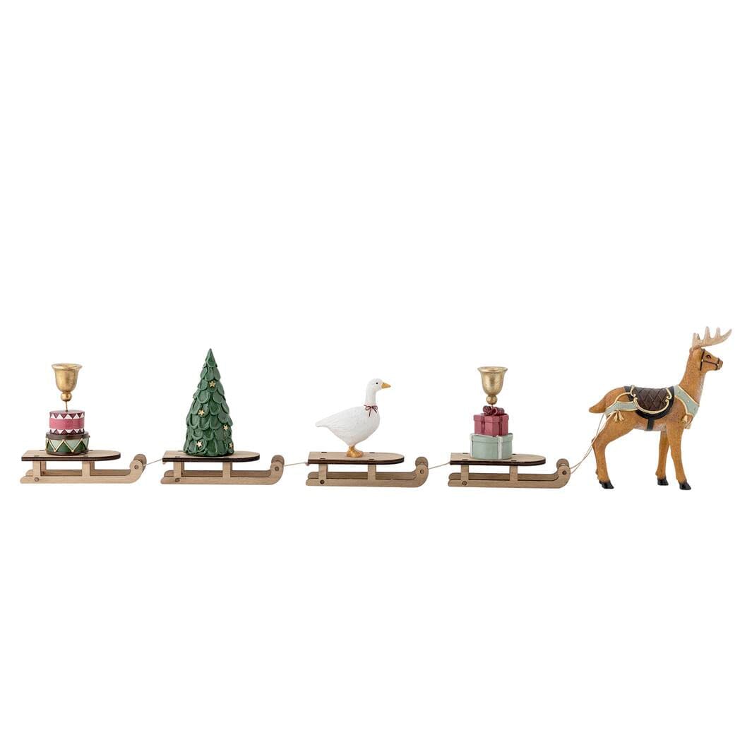 Bloomingville - Dasher Deko, Grøn, Polyresin 82062889 - Green