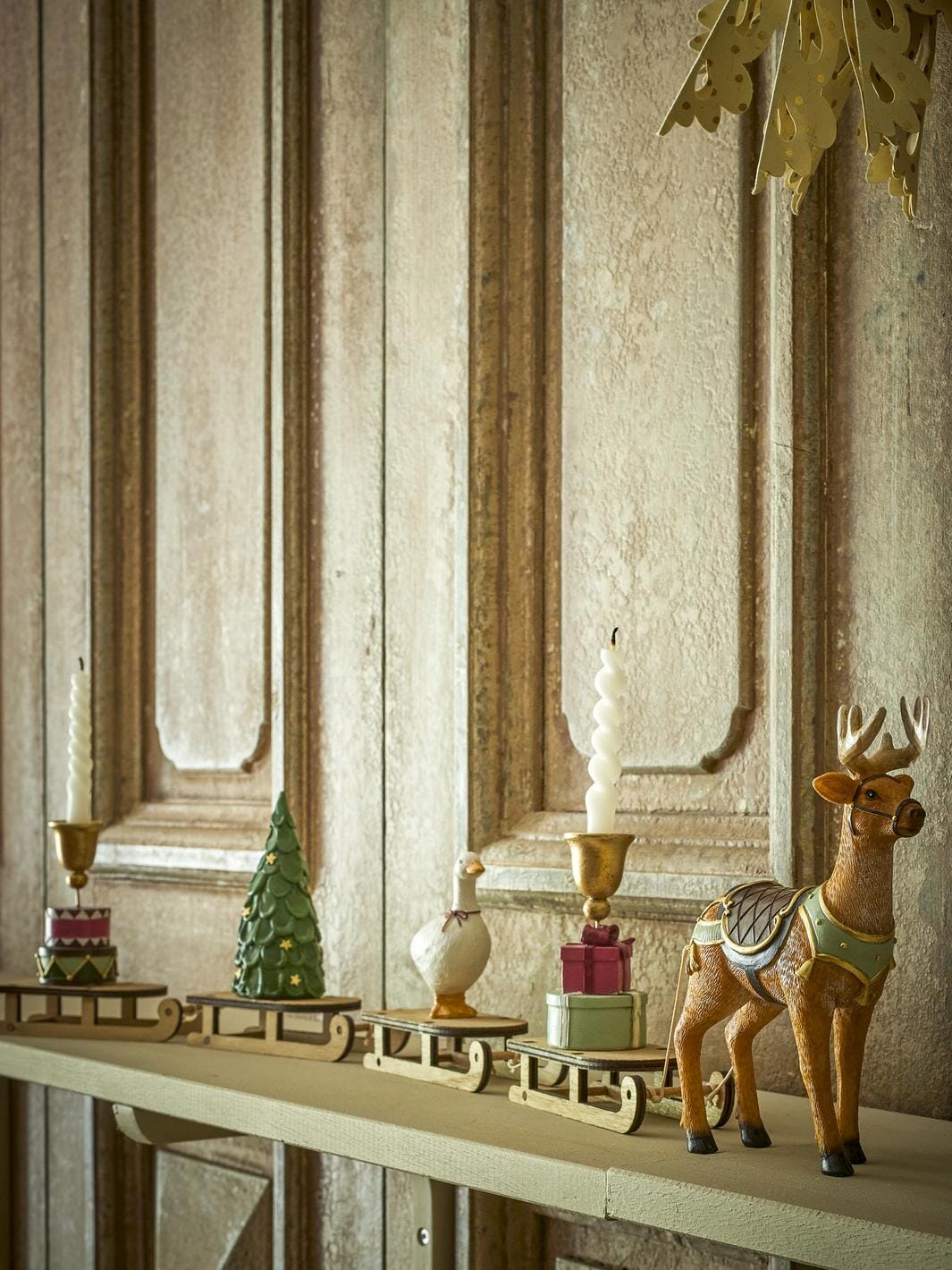 Bloomingville - Dasher Deko, Grøn, Polyresin 82062889 - Green