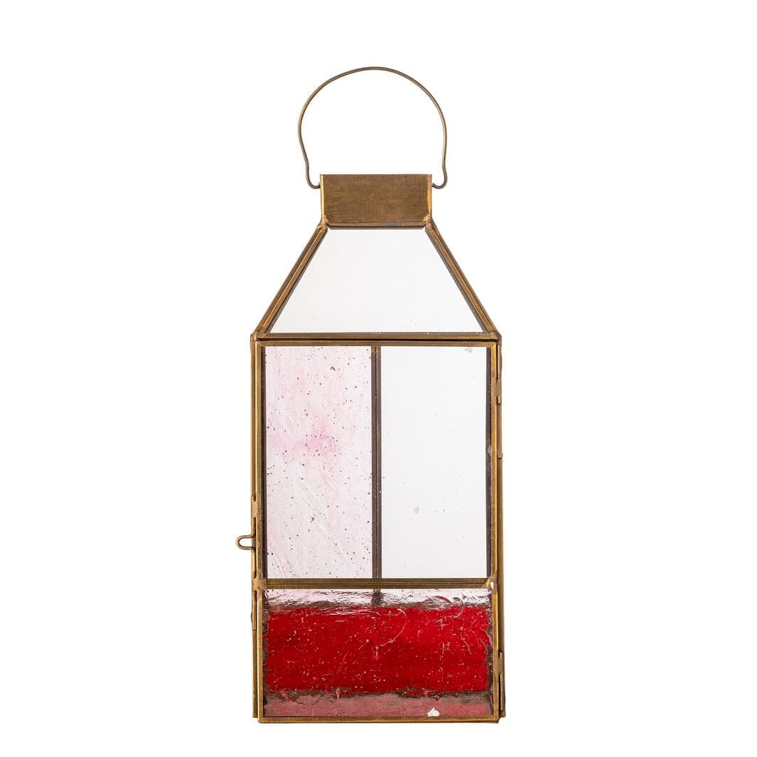 Bloomingville - Drew Lanterne, Rosa, Glas 82072736 - Rose