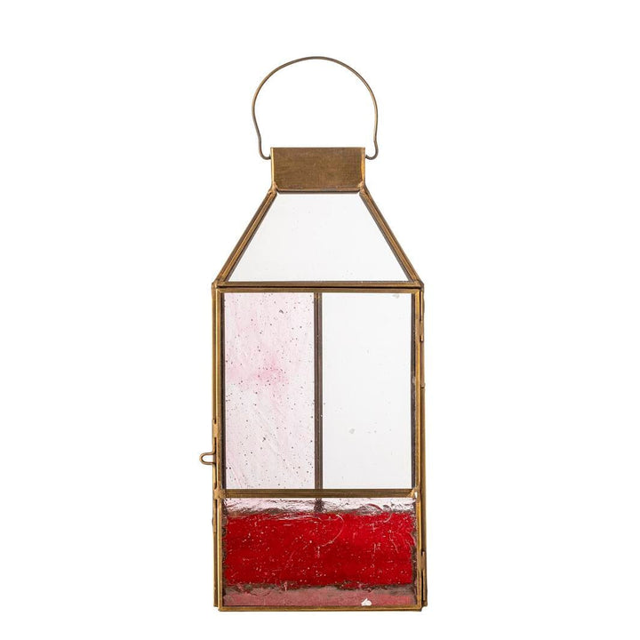 Bloomingville - Drew Lanterne, Rosa, Glas 82072736 - Rose