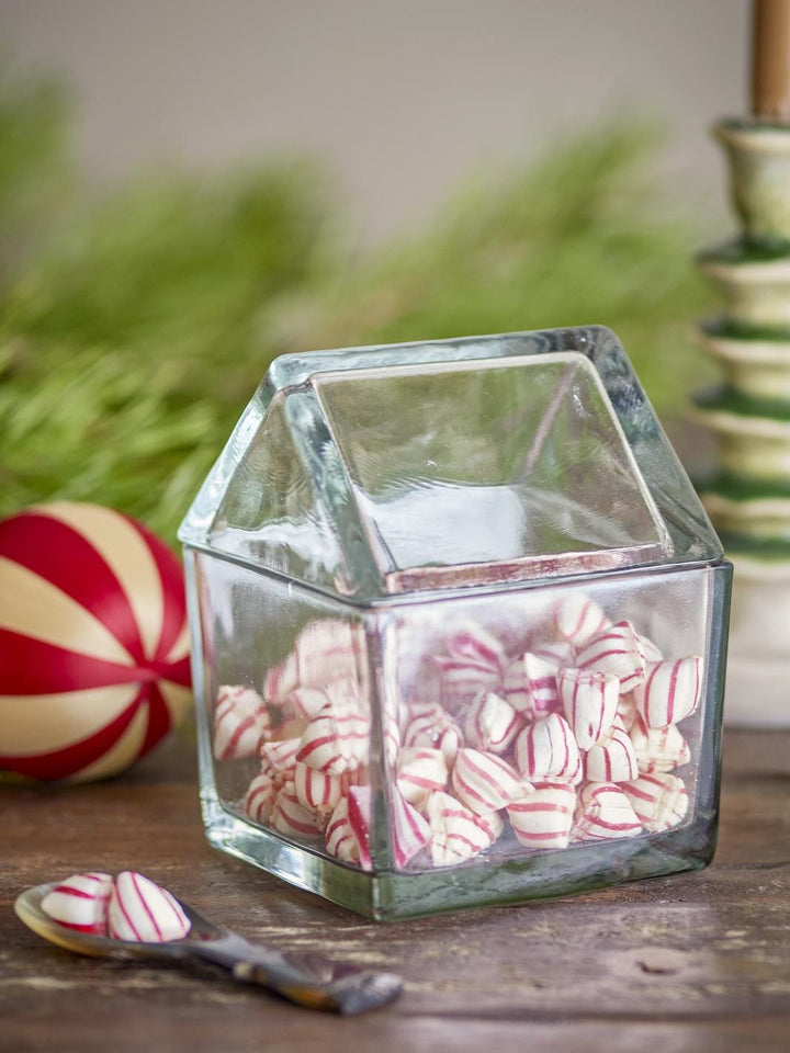 Bloomingville - Elius Krukke m/låg, Klar, Genanvendt Glas 82068544 - Clear