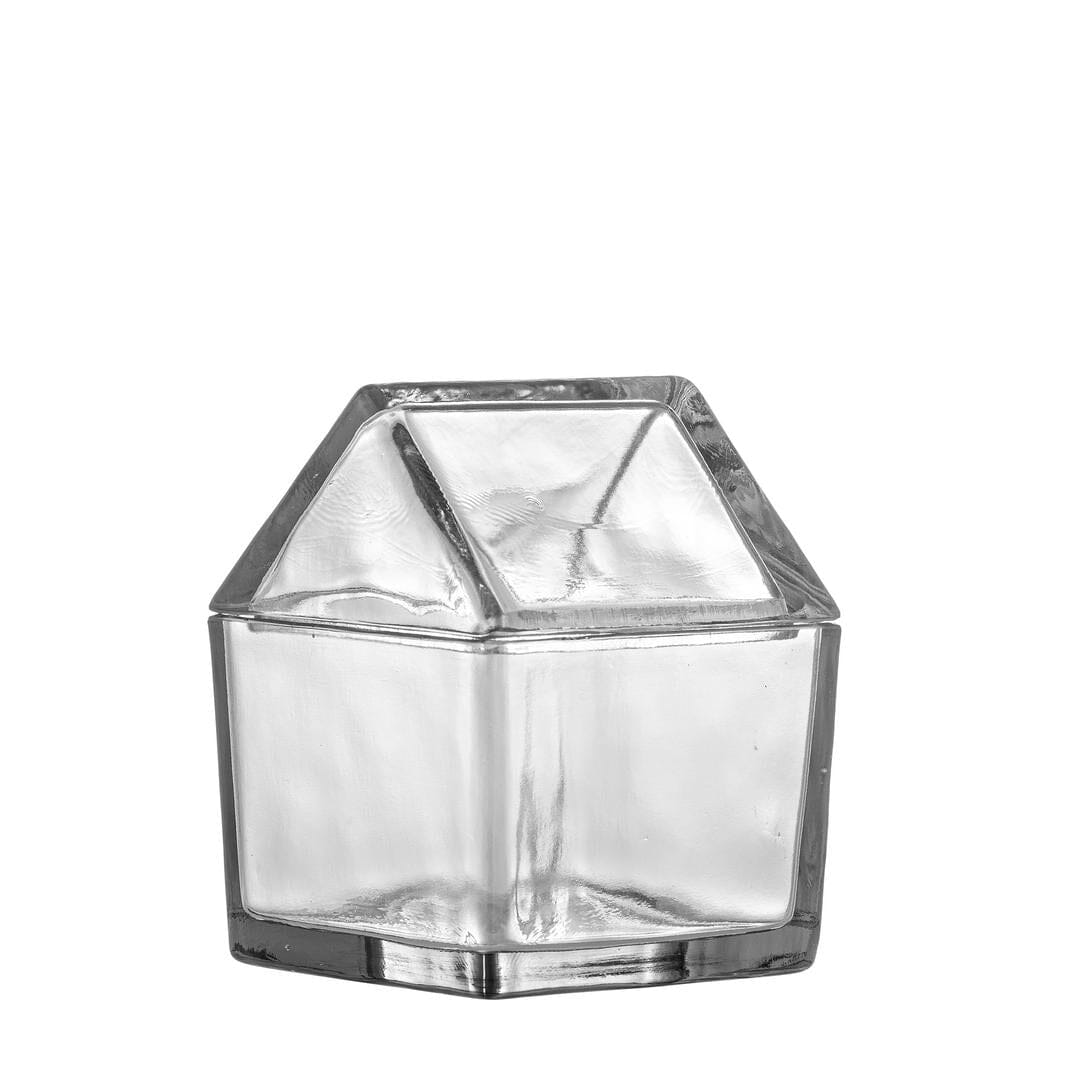 Bloomingville - Elius Krukke m/låg, Klar, Genanvendt Glas 82068544 - Clear