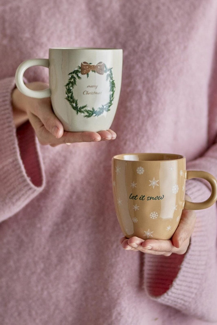 Bloomingville - Jolina Krus, Natur, Stentøj 82062892 - Nature Køkkentilbehør 